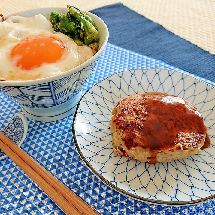 寒天屋さんの鶏つくねバーグ